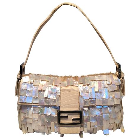 fendi baguette mother of pearl|Fendi Mother Of Pearl .